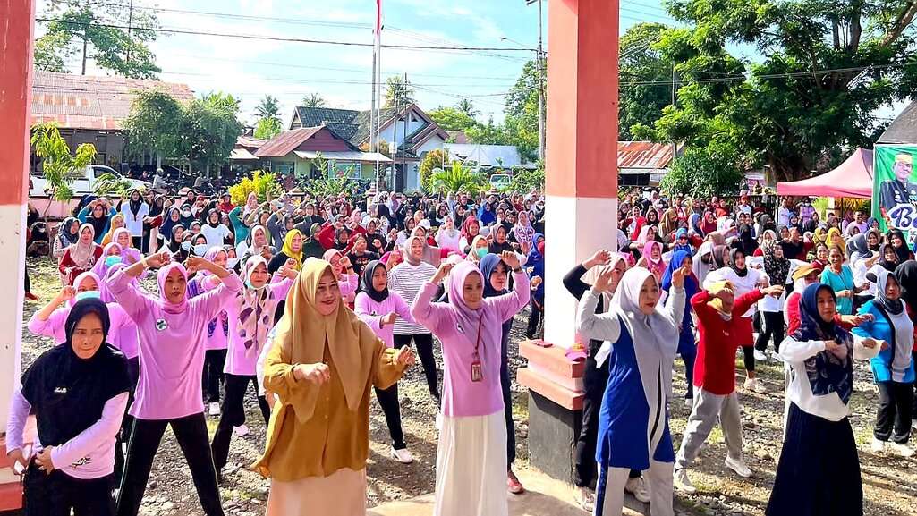 Hj Hayarna Basmin Apresiasi Antusias Masyarakat Ponrang Selatan Cegah Stunting