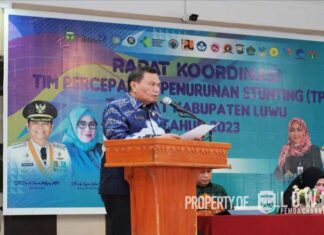 Penurunan stunting kabupaten luwu