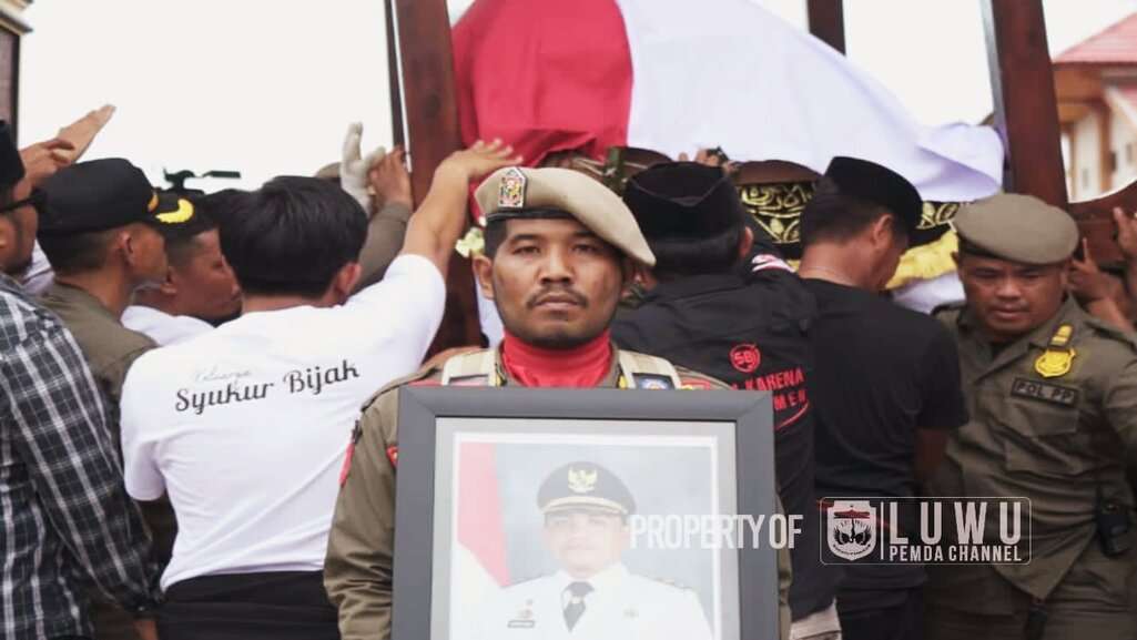 Pemkab Luwu Gelar Upacara Sipil Pelepasan Jenazah Almarhum Syukur Bijak