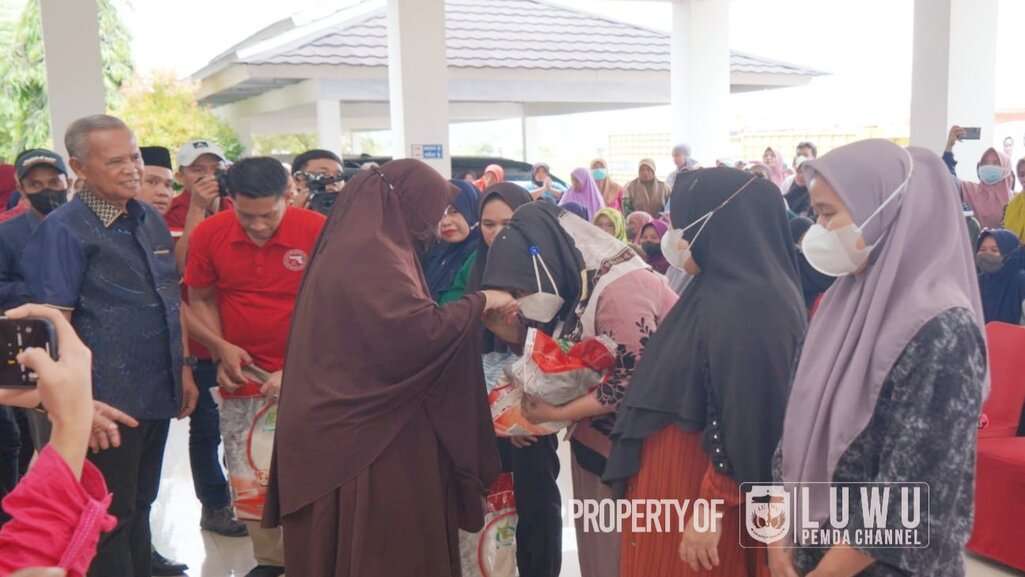 Pemkab Luwu Salurkan Bantuan Pangan Beras Kepada 48.486 KK