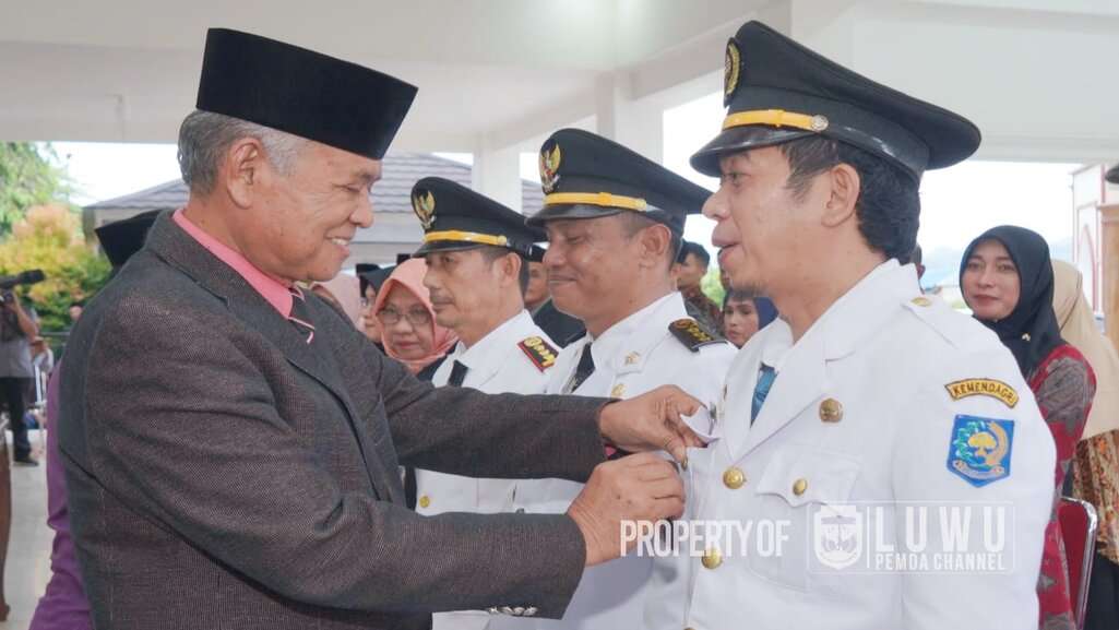 Lantik Pejabat Administrator, Bupati Luwu Pimpin Doa Buat Syukur Bijak