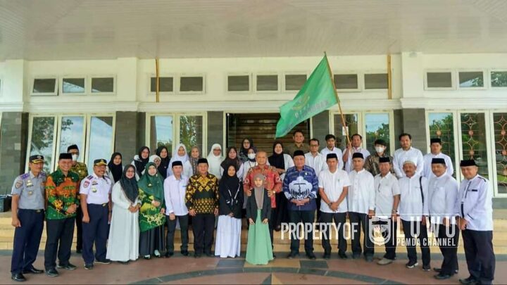 Bupati Luwu Lepas Kafilah Peserta STQH