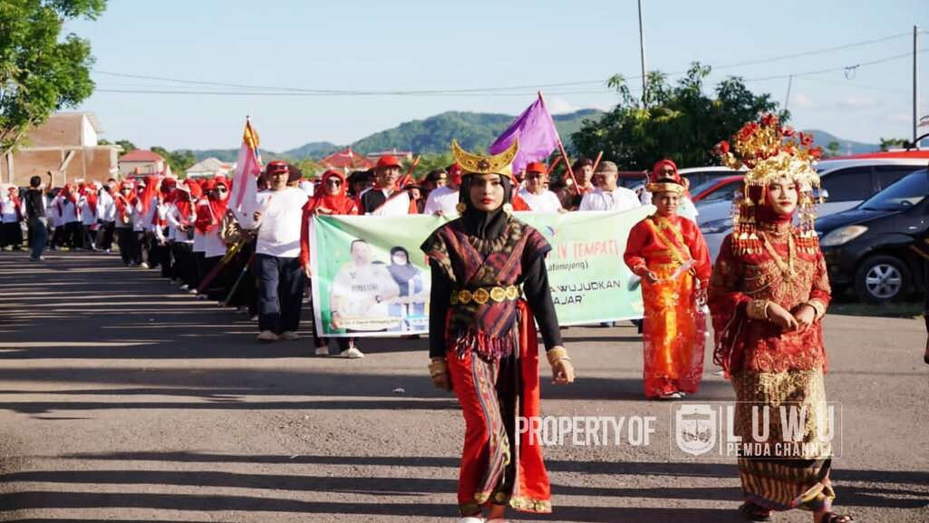 Buka Porseni Tingkat SD dan SMP, Bupati Luwu Minta Kolaborasikan Antara Ilmu, Iman dan Seni