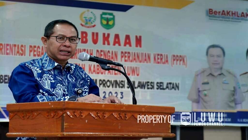 Kepala BPSDM Apresiasi Pemkab Luwu Laksanakan Orientasi P3K Pertama di Sulsel