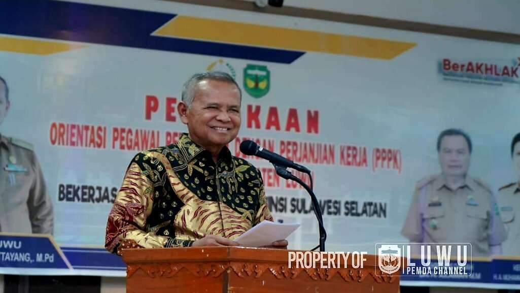 Kepala BPSDM Apresiasi Pemkab Luwu Laksanakan Orientasi P3K Pertama di Sulsel