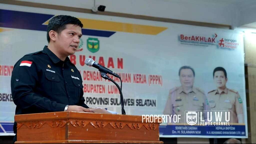 Kepala BPSDM Apresiasi Pemkab Luwu Laksanakan Orientasi P3K Pertama di Sulsel
