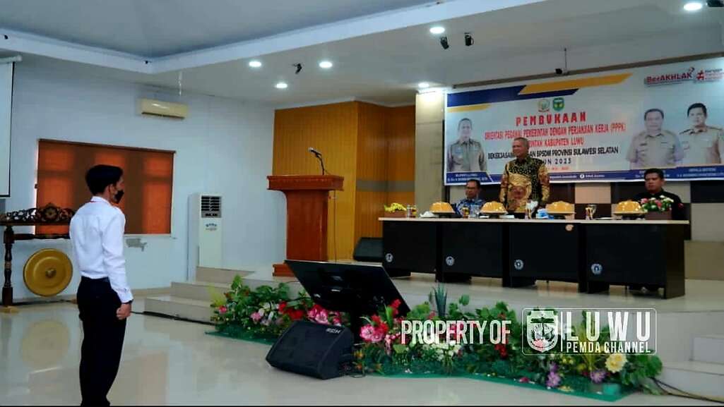 Kepala BPSDM Apresiasi Pemkab Luwu Laksanakan Orientasi P3K Pertama di Sulsel