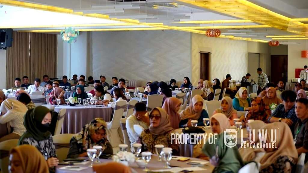 Buka Pelatihan Peningkatan Kapasitas Kepala Desa dan Aparatur, Bupati Luwu: Kades Ujung Tombak Pelayanan Dasar