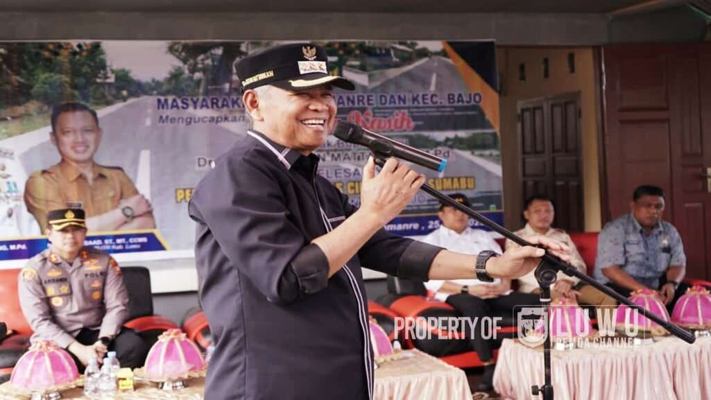 Resmikan Pemanfaatan Jalan Ruas Cilallang-Sumabu, Bupati Luwu: Semoga Pendapatan Masyarakat Meningkat