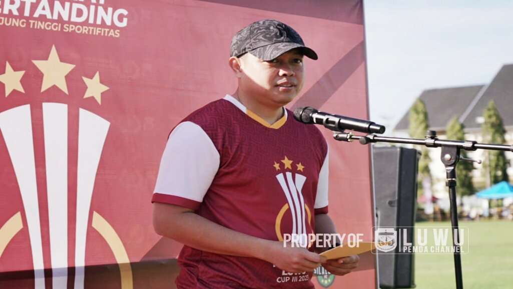 Bupati Luwu Apresiasi Pelaksanaan Turnamen Sepakbola Kapolres Luwu Cup III, Berdampak Terhadap Atlet dan PEN