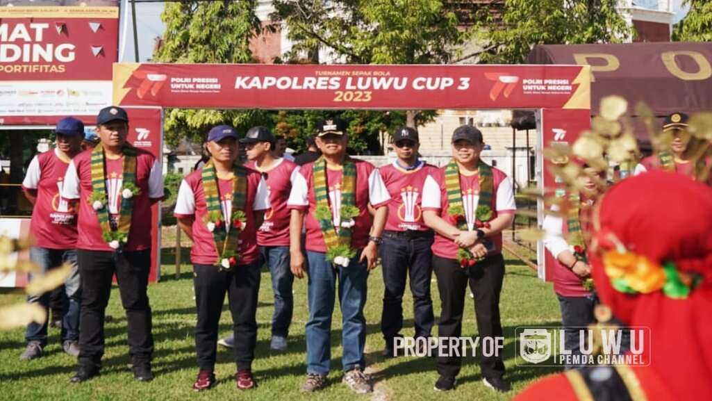 Bupati Luwu Apresiasi Pelaksanaan Turnamen Sepakbola Kapolres Luwu Cup III, Berdampak Terhadap Atlet dan PEN