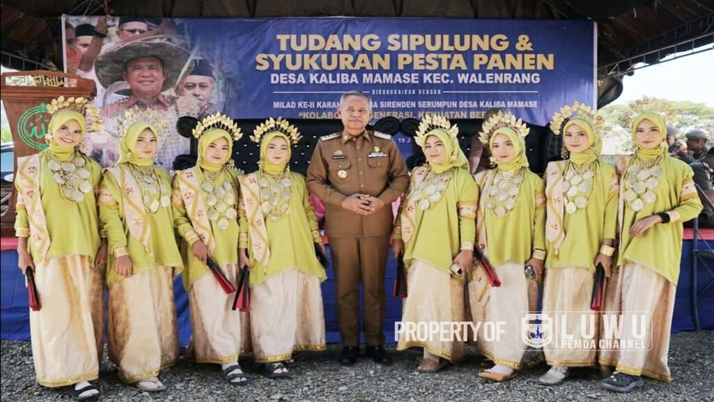 Galang Masyarakatnya Bangun Infrastruktur, Bupati Luwu Juluki Rusli Bara Kades Pembangunan