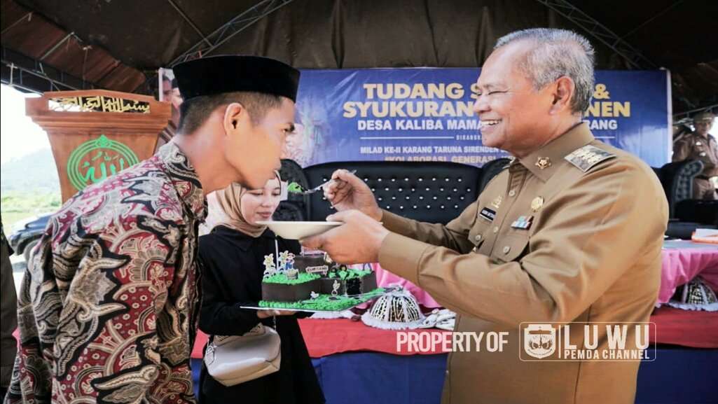 Galang Masyarakatnya Bangun Infrastruktur, Bupati Luwu Juluki Rusli Bara Kades Pembangunan