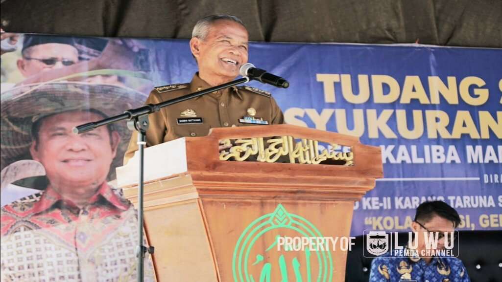 Galang Masyarakatnya Bangun Infrastruktur, Bupati Luwu Juluki Rusli Bara Kades Pembangunan