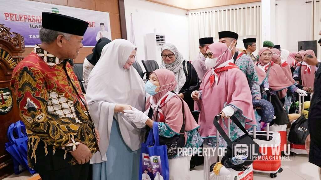 Lepas JCH Gelombang ke-2, Bupati Luwu: Alhamdulillah Luwu Dapat Tambahan Kuota Haji