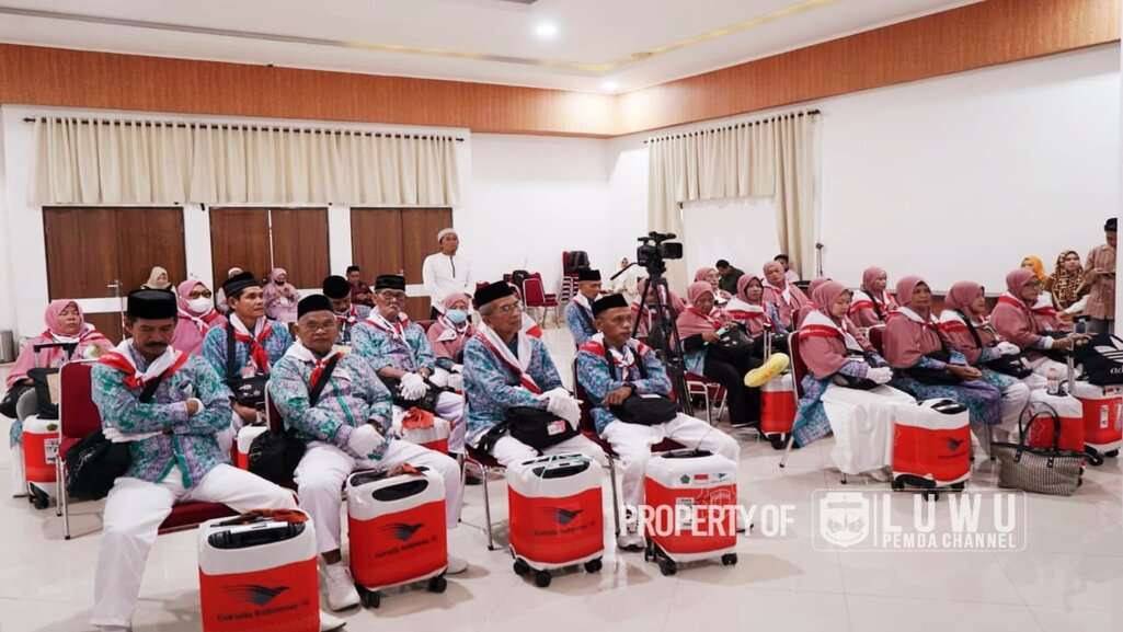 Lepas JCH Gelombang ke-2, Bupati Luwu: Alhamdulillah Luwu Dapat Tambahan Kuota Haji