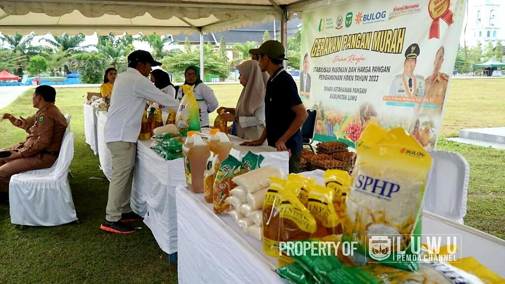 Ayo Buruan, Dinas Ketahanan Pangan Luwu Gelar Pasar Murah 26-27 Juni 2023