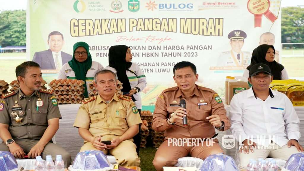 Ayo Buruan, Dinas Ketahanan Pangan Luwu Gelar Pasar Murah 26-27 Juni 2023