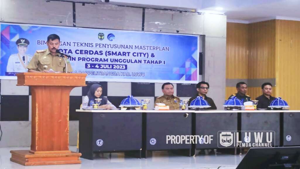 Menuju Smart City, Pemkab Luwu Gelar Bimtek Penyusunan Masterplan