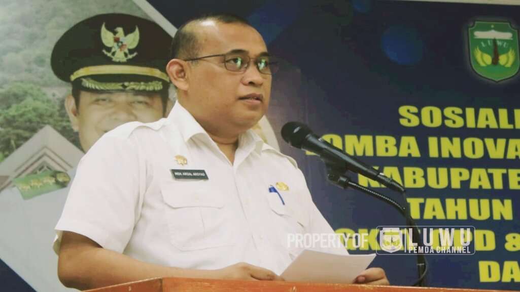 Asisten I Pemkab Luwu Buka Sosialisasi Lomba Inovasi Daerah Tingkat Organisasi Perangkat Daerah
