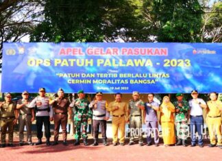 Polres Luwu gelar operasi patuh pallawa 2023