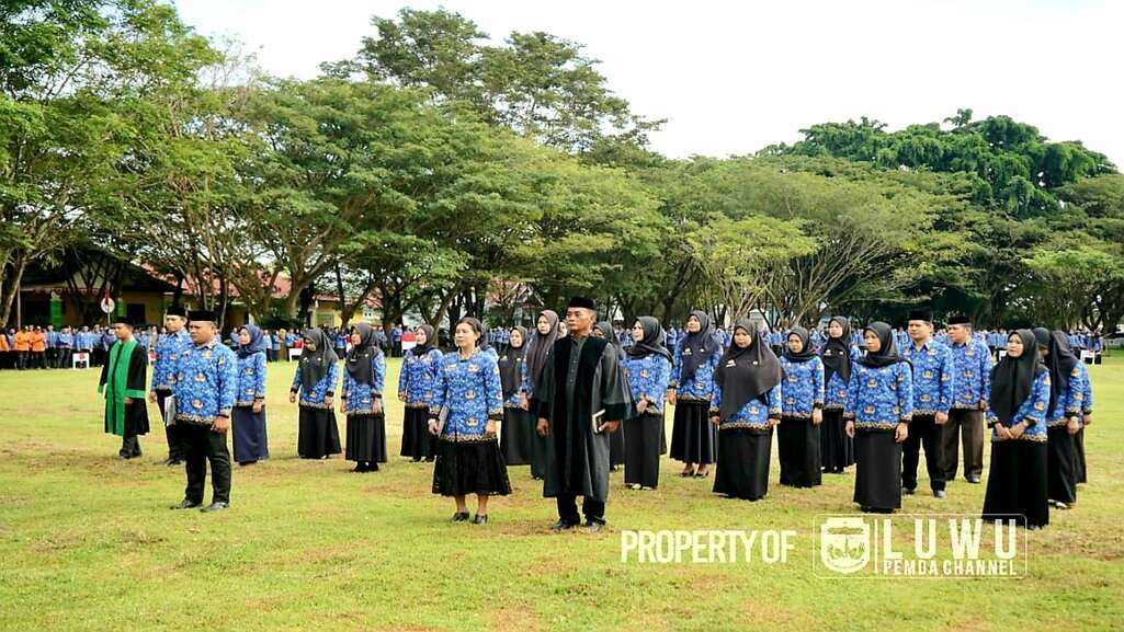 Bupati Luwu Serahkan SK PPPK Kepada 24 Tenaga Kesehatan Formasi 2023