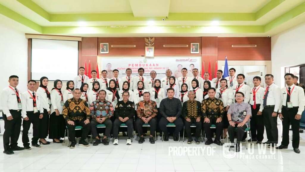 33 Pejabat Pemkab Luwu Ikuti Pelatihan Kepemimpinan Pengawas di Makassar