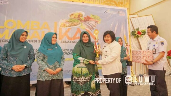 TP-PKK Luwu Juara 2 Lomba Masak Serba Ikan