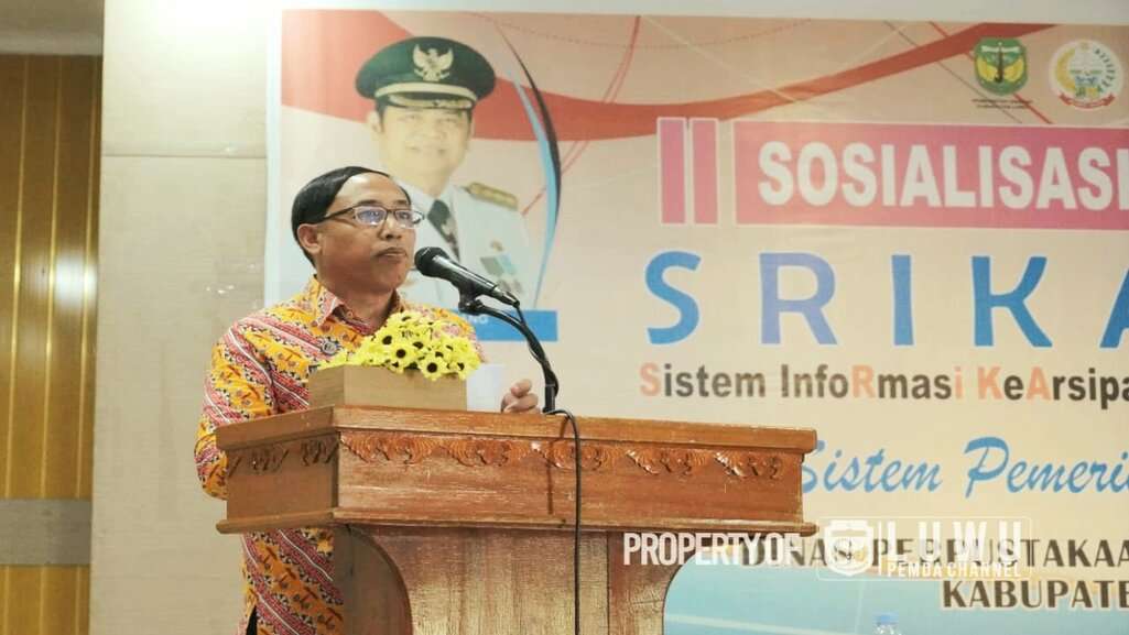 Wujudkan Kearsipan Terintegrasi, Dinas Perpustakaan Luwu Lakukan Sosialisasi Aplikasi Srikandi