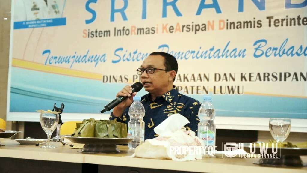 Wujudkan Kearsipan Terintegrasi, Dinas Perpustakaan Luwu Lakukan Sosialisasi Aplikasi Srikandi