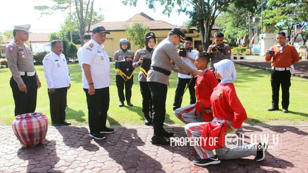 71 Calon Paskibraka Kabupaten Luwu Dapat Suntikan Motivasi dari Kapolres Luwu