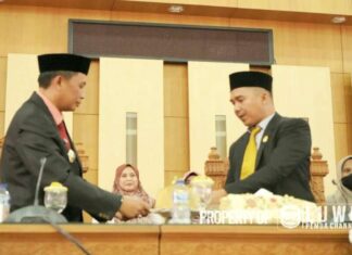 DPRD dan Pemkab Luwu Tanda Tangani Persetujuan Ranperda Pajak dan Retribusi Daerah Ditetapkan Menjadi Perda