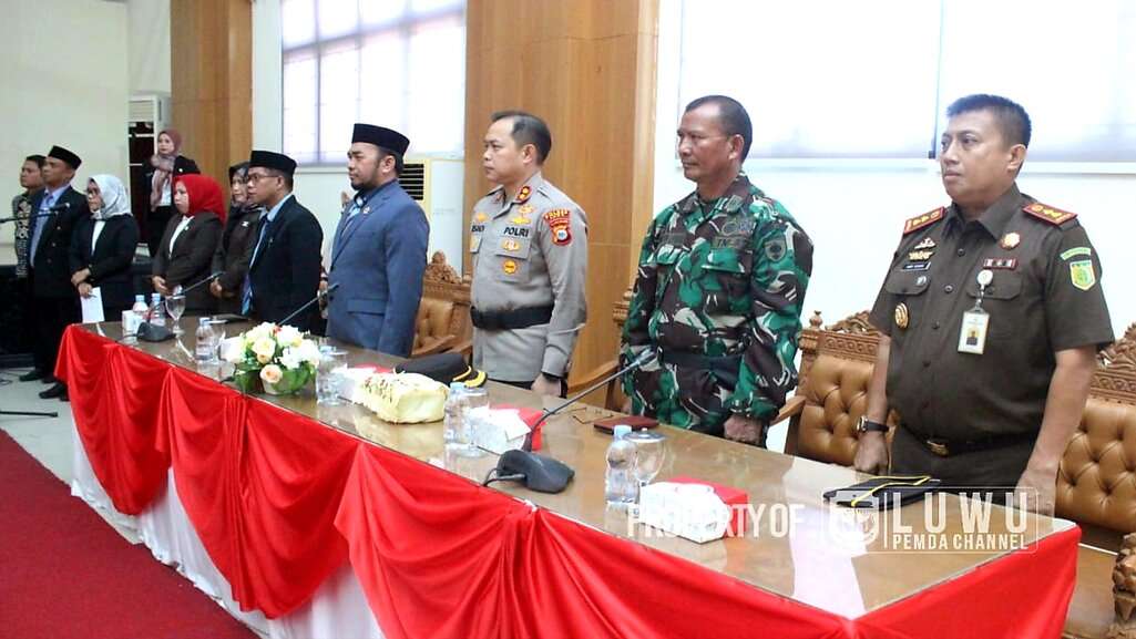 Hadiri Pengucapan Sumpah Anggota DPRD PAW, Bupati Luwu: Perkuat Kolaborasi Untuk Sejahterakan Rakyat