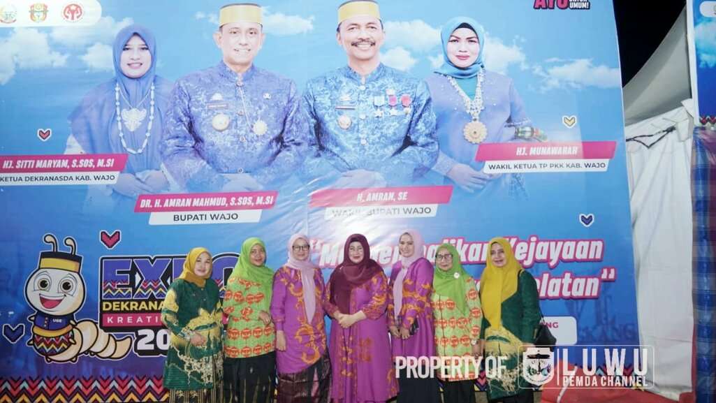 Hj Hayarna Hadiri Expo Dekranasda Sulsel Kreatif Andalan Tahun 2023