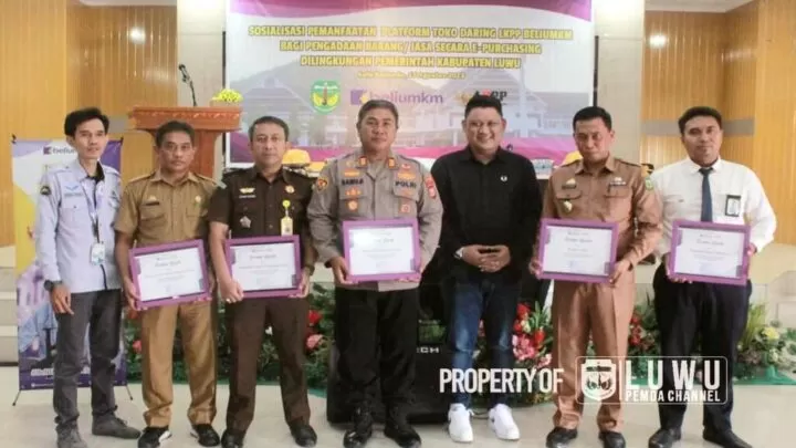 UKPBJ Luwu Kerjasama Dengan PT Rumah UMKM Indonesia Sosialisasikan Pemanfaatan Platform Toko Daring LKPP BeliUMKM Pemerintah Kabupaten Luwu