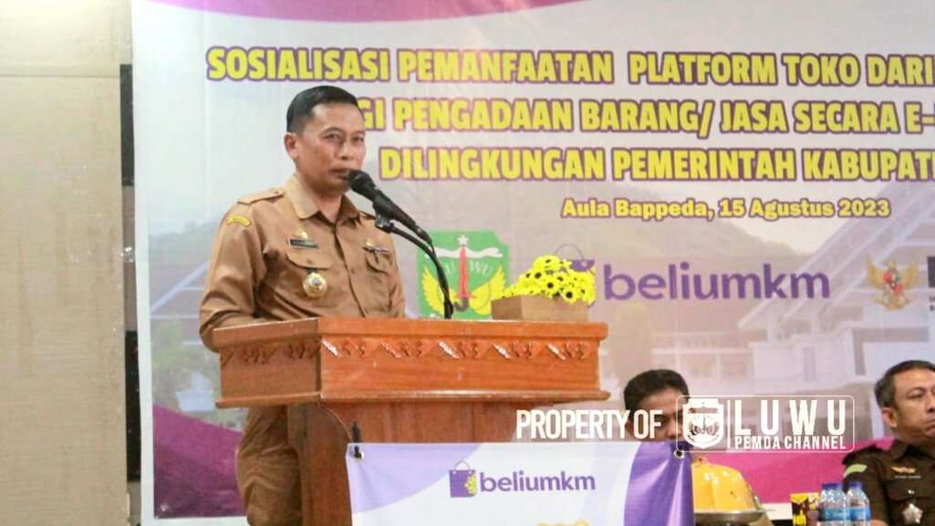 UKPBJ Luwu Kerjasama Dengan PT Rumah UMKM Indonesia Sosialisasikan Pemanfaatan Platform Toko Daring LKPP BeliUMKM