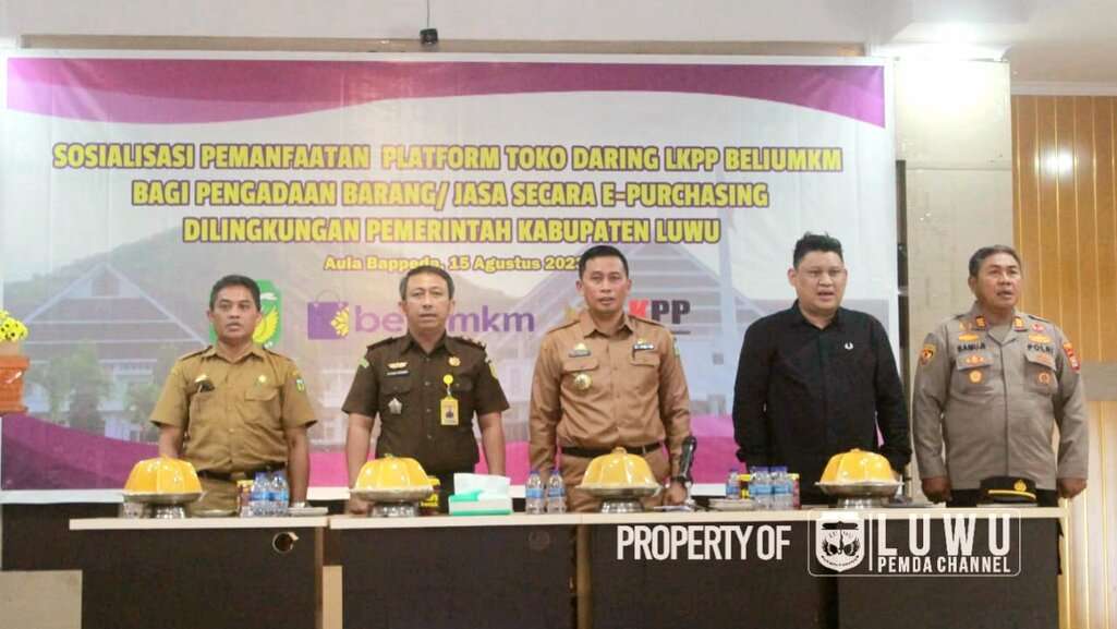 UKPBJ Luwu Kerjasama Dengan PT Rumah UMKM Indonesia Sosialisasikan Pemanfaatan Platform Toko Daring LKPP BeliUMKM
