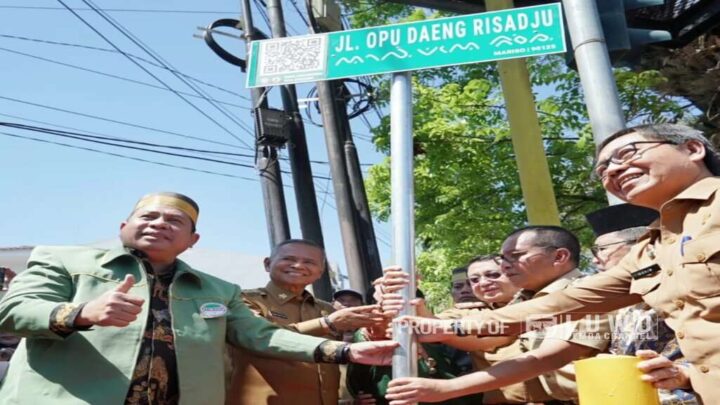 Jalan Cendrawasih Berganti Nama Opu Daeng Risaju, Bupati Luwu Apresiasi Walikota Makassar