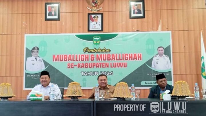 Pemkab Luwu gelar pembekalan muballigh dan muballighah jelang bulan ramadhan