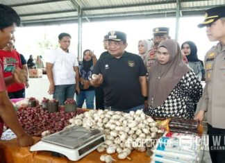 Penjabat Bupati Luwu Kembali Pantau Harga Bapok di Pasar Sentral Belopa Pasca Lebaran Idul Fitri 1445 Hijriah