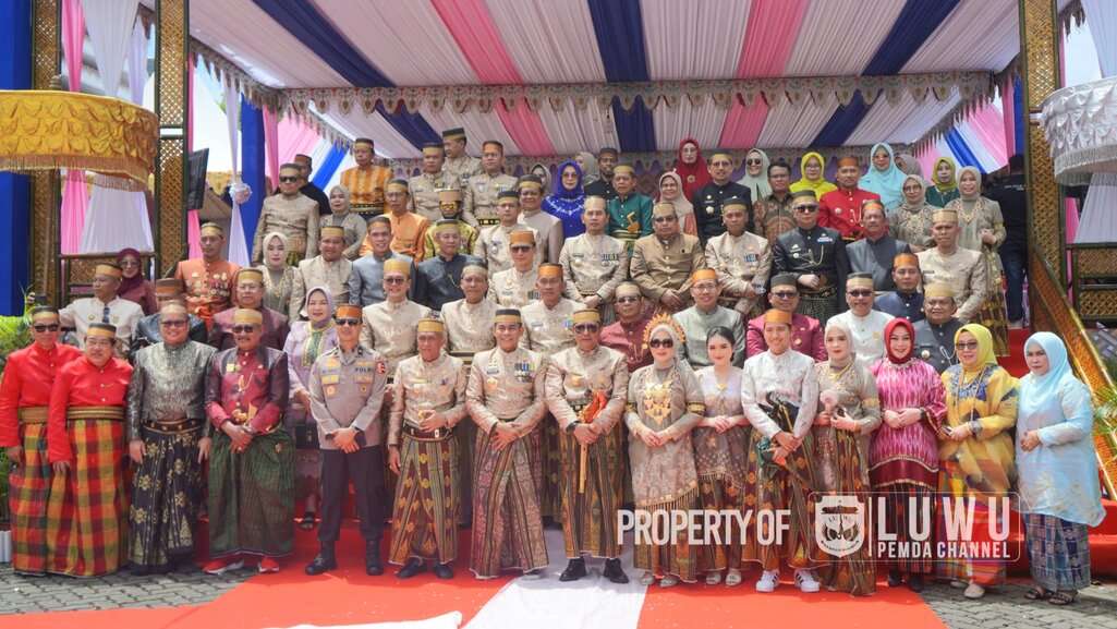 Hari Jadi Bone, Pj Bupati Luwu Hadiri Mattompang Arajang