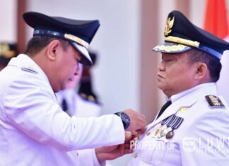 Penjabat Gubernur Sulsel Resmi Lantik Muh. Saleh sebagai Penjabat Bupati Luwu