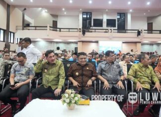 Pj Bupati Luwu hadiri rakor pemantapan pelaksanaan pilkada serentak 2024