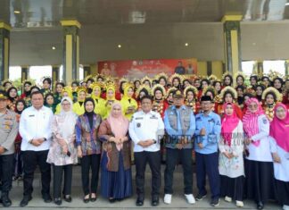 Seribu Pelajar Luwu Turut Pecahkan Dua Rekor MURI