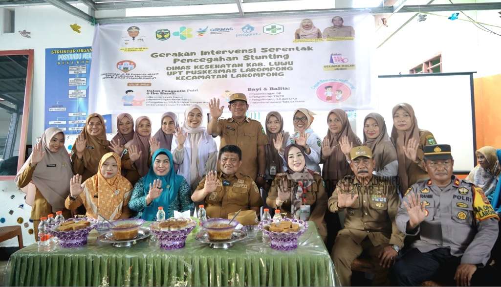 Masif Lakukan Intervensi Pencegahan Stunting, Pj Bupati Luwu Bagikan Paket Pangan Bergizi Kepada Balita Stunting